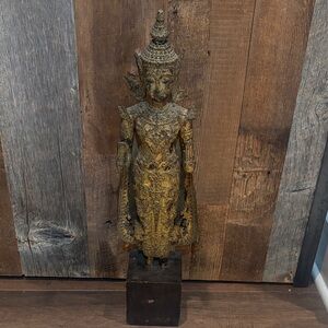 Antique Gold Decorative Statue